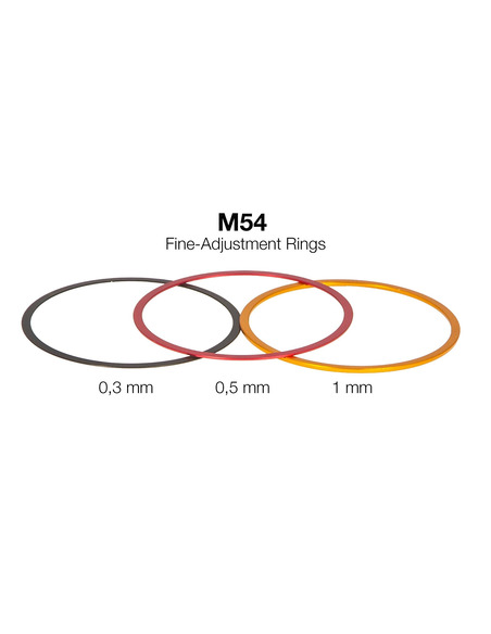 Baader M54 Fine-Adjustment Rings Set (0,3 / 0,5 / 1 mm) - Aluminium - 1