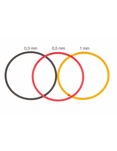 Baader M54 Fine-Adjustment Rings Set (0,3 / 0,5 / 1 mm) - Aluminium - 3