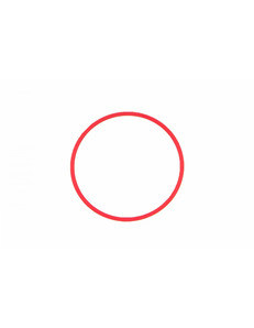 Baader M54 Fine-Adjustment Ring 0.5mm (red) - Aluminium - 1 2