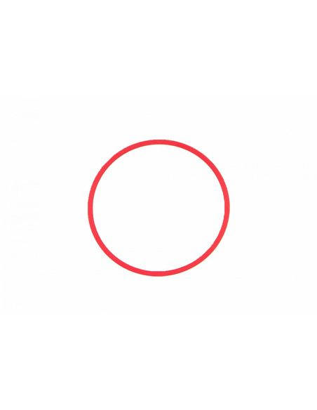 Robtics Baader M54 Fine-Adjustment Ring 0.5mm (red) - Aluminium