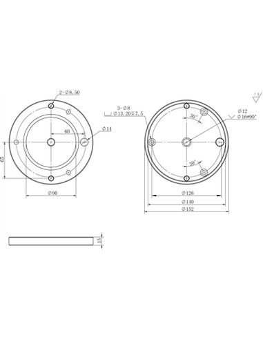 Robtics iOptron MiniPier for iOptron HAE69/HAE43/CEM70/CEM40/GEM45 Mounts