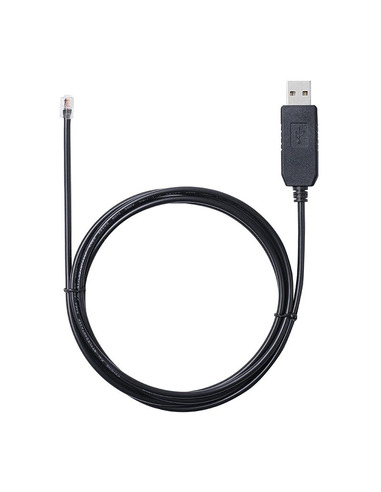 Robtics Robtics EQDIR - EQMOD - ASIAIR - USB-RJ9 4P4C for Celestron Nexstar PC connection and upgrade, black, 1.8M