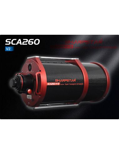 Sharpstar SCA260v2 version II - 260mm F5 aspherical Cassegrain Astrograph carbon OTA - 5