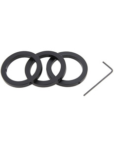 Omegon 1.25'' parfocal clamping rings (set of 3)