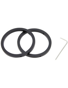 Omegon 2'' homofocal clamping rings (set of 2)