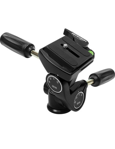 Omegon 3-way-panheads Pro PD36 tripod pan-head - 3