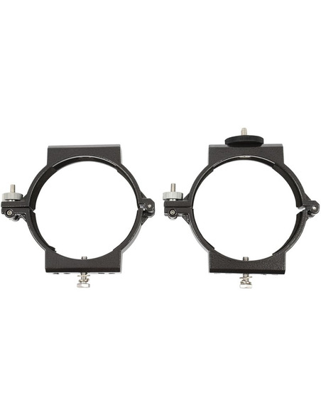 Omegon 100mm tube clamps for 102/660 telescope - 2