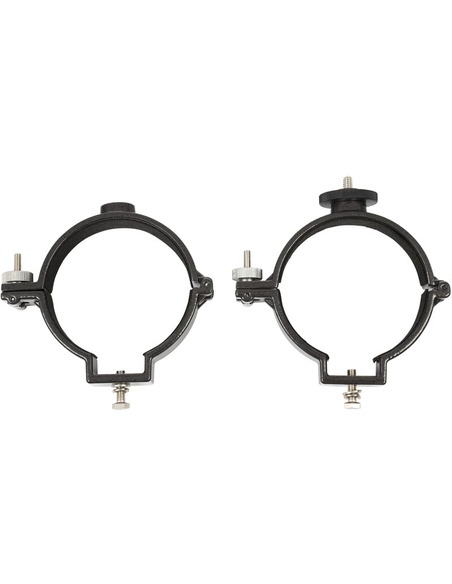 Omegon 90mm tube clamps for 80/400 telescope - 1