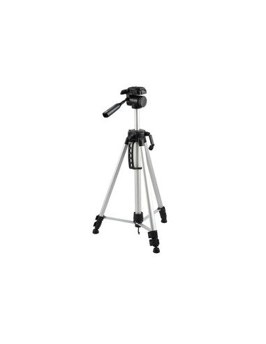 Omegon aluminium tripod with tilt head, silver - 1