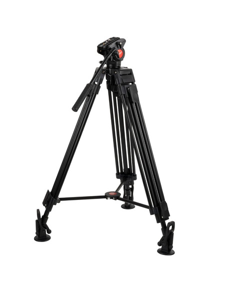 Omegon Basic 300 V aluminium tripod with tilt head - 1