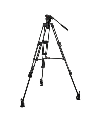 Omegon Basic 300 V aluminium tripod with tilt head - 2