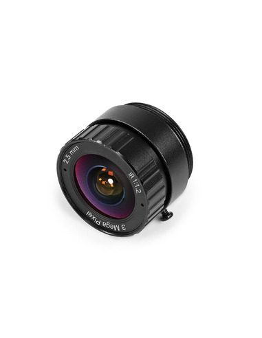 Omegon CS-Mount lense 2.5mm, f/1.2 - 2