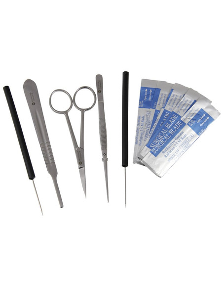 Robtics Omegon Microscopy instrument set, 7 parts