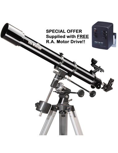 Robtics Sky-Watcher Capricorn-70 (EQ1) 2.75" Refractor Telescope with Motor