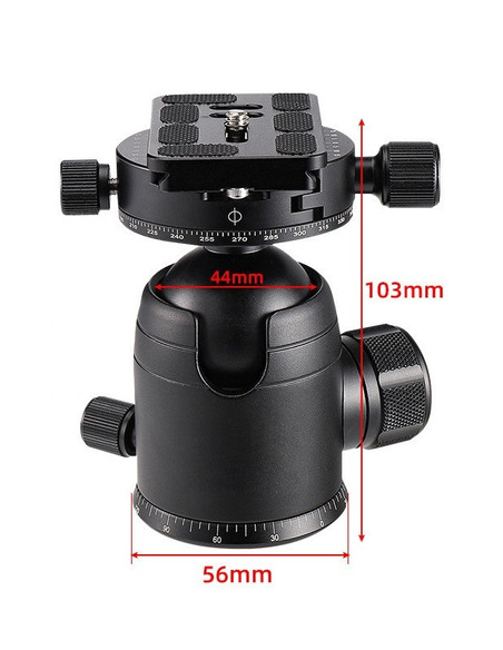 Robtics Ball Head XL - 56mm base 15kg carry capacity - 1