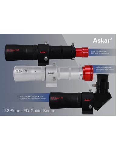 Askar 52mm Super ED Guide Scope - Black - 7