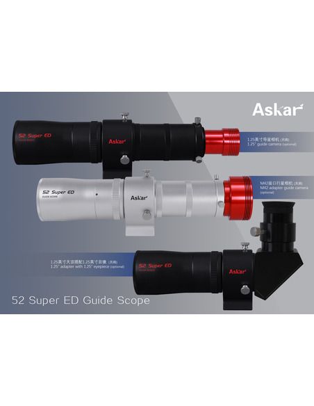 Askar 52mm Super ED Guide Scope - Black - 7