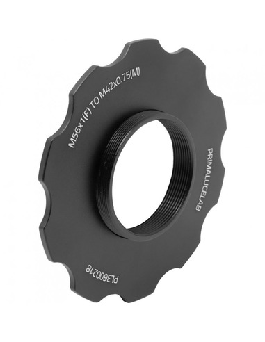 Robtics PrimaLuceLab Adapter from M56 to T2 with stop Ring for ESATTO 2"