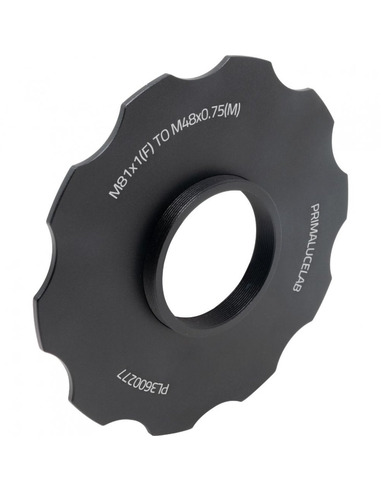 Robtics PrimaLuceLab Adapter from M81 to M48 with stop Ring for ESATTO 3"