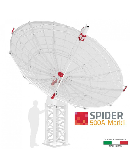 Robtics PrimaLuceLab SPIDER 500A MarkII professional radio telescope