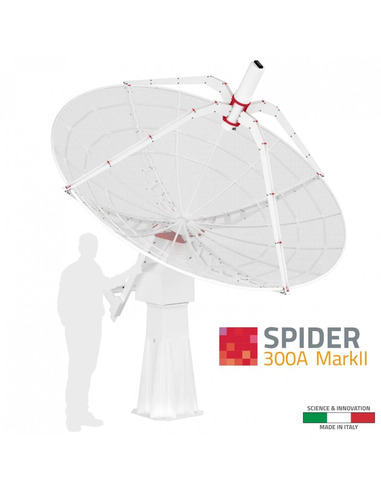 Robtics PrimaLuceLab SPIDER 300A MarkII advanced radio telescope