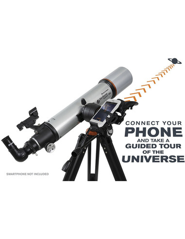 Celestron StarSense Explorer DX 102AZ Smartphone App-Enabled Refractor Telescope - 1