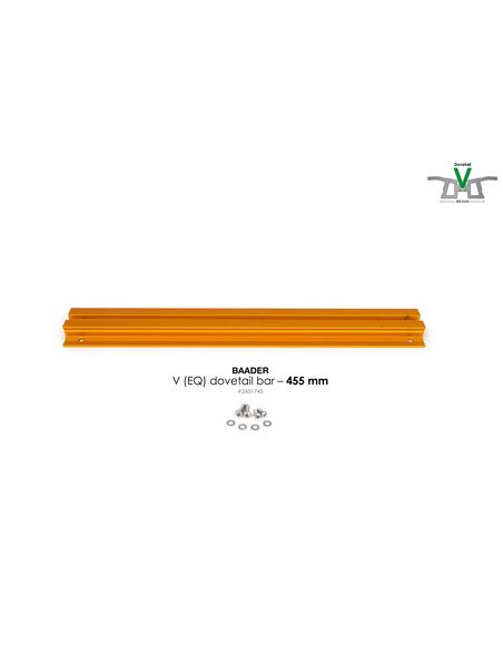 Robtics Baader V (EQ) Dove Tail Bar orange, C9.25" / C11" SCT / HD - 2451