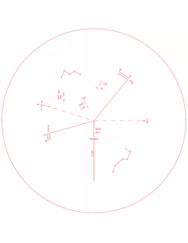 Robtics Vixen Polarscope PF-L II for AP & SX Mounts