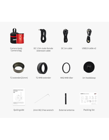 Robtics ZWO ASI585MC-AIR All-In-One Smart Astrophotography Camera