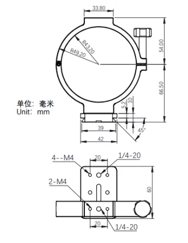 Robtics ZWO Holder Ring for ASI Cooled Cameras - 86mm diameter