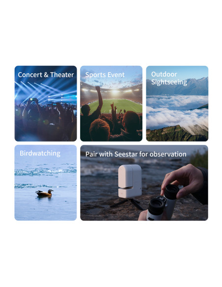 Robtics Seestar VisionX 8x24 Binoculars