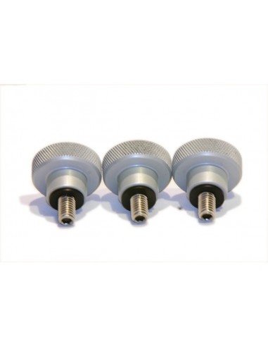 ADM TKS set tripod knobs - chrome - 2