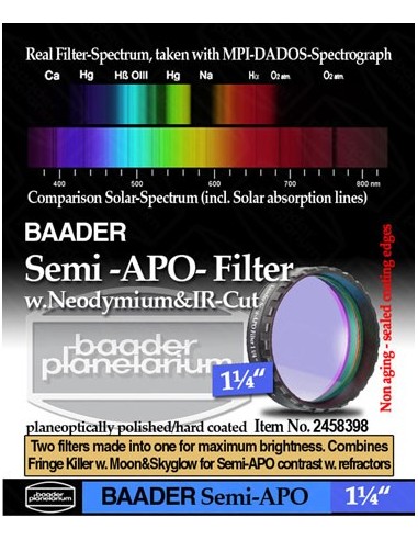 Baader 1,25" Semi APO Filter - 2458398 - 2