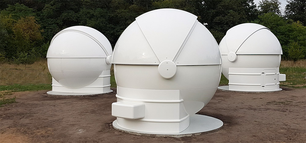 ScopeDome Clamshell Domes