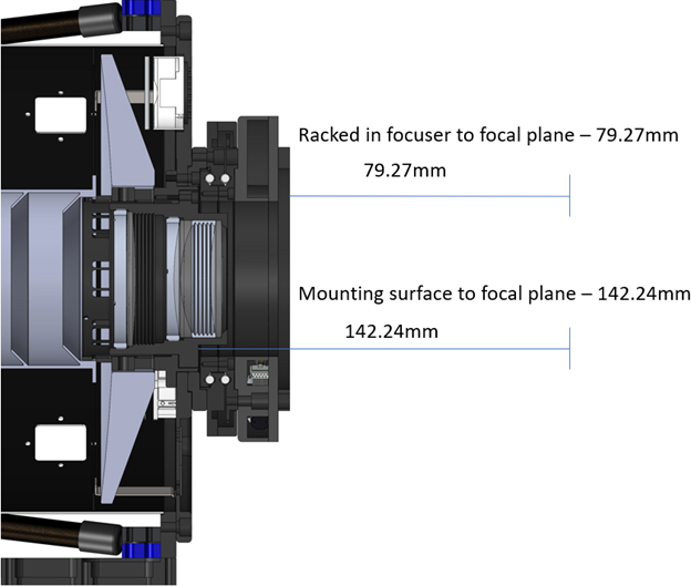 Backfocus Planewave Delta Rho 350 F/3 Telescope
