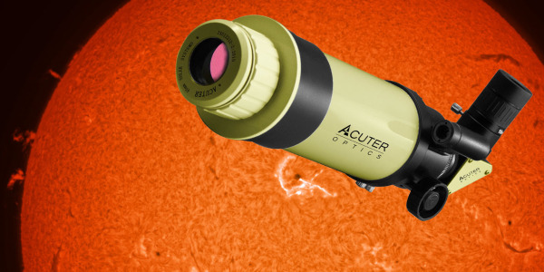 New Acuter product: 40mm H-alpha Solar Telescope!